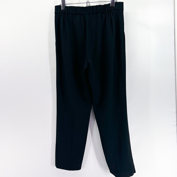 ARITZIA Babaton Cohen Pants Crepe Cropped Pull On Pleated Size 6 - Picture 4 of 10